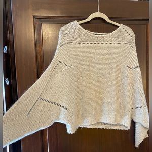 Dolman cropped sweater